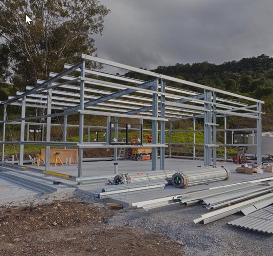 Metal Framing Shed Building